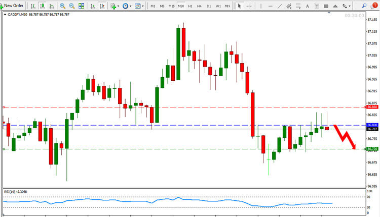 CAD JPY Price Forecast August 19