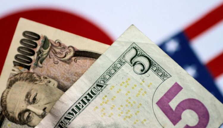 Dollar at 24-year top on yen after U.S. yields jump; sterling choppy
