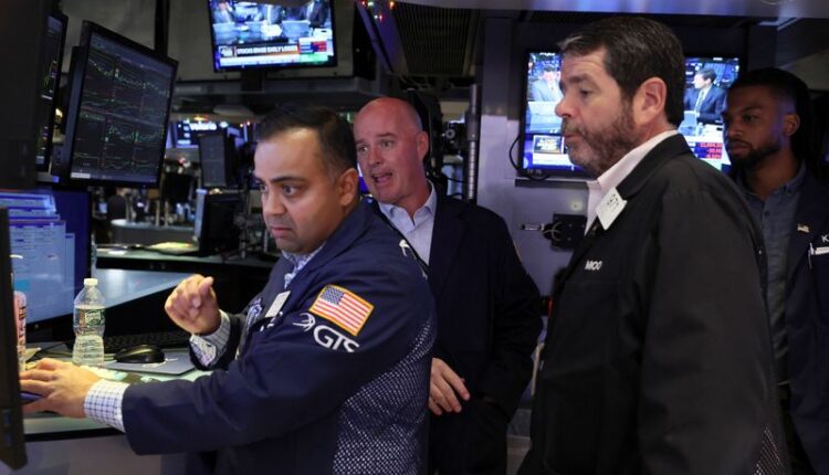 Futures fall as weak data fuel recession worries